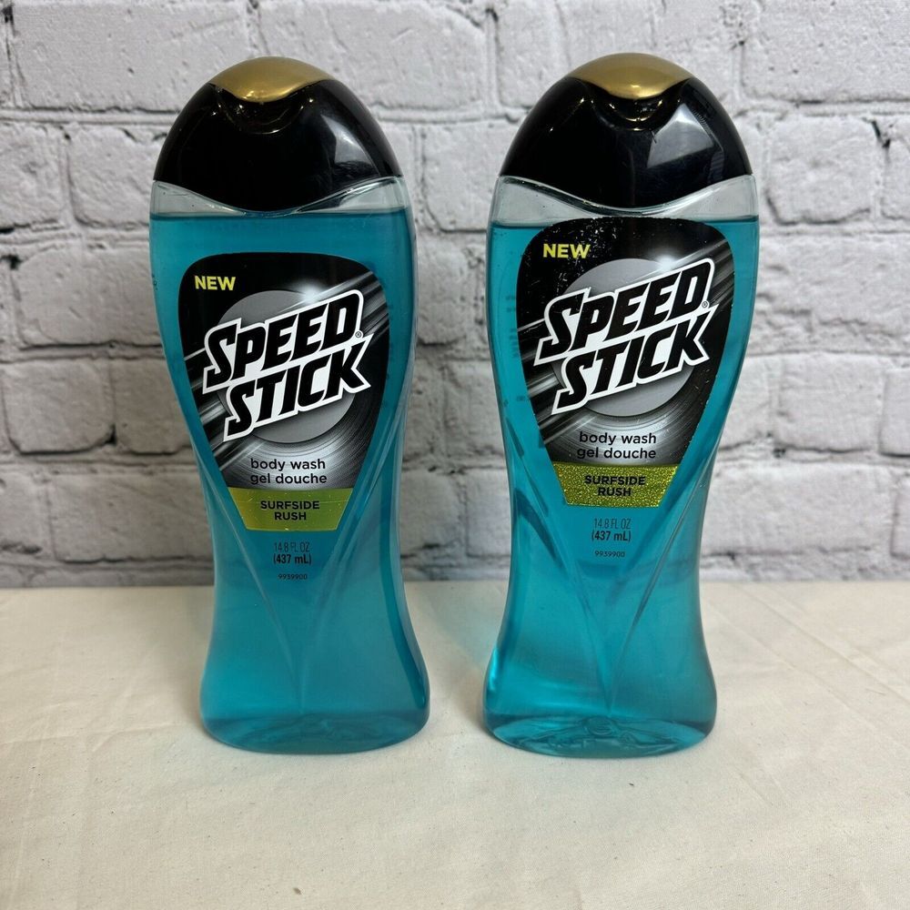 Lot of 2 Speed Stick Body‎ Wash Surfside 14.8 Oz Discontinued